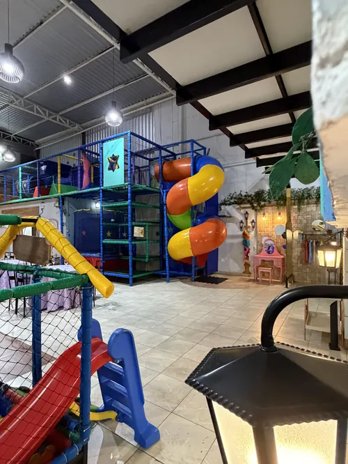 Festa infantil em andamento